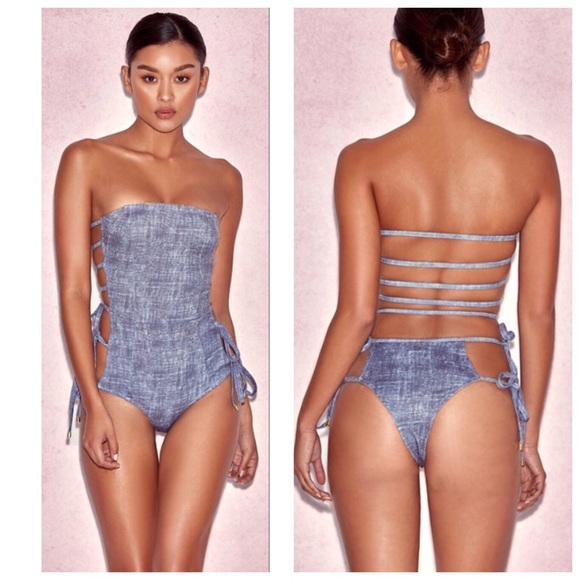 House of CB Other - House of CB London strappy swim suit S 2/4